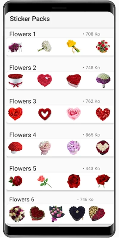 New Flowers Stickers 2020 WAStickerApps Flowers for Android - Enhance Messaging