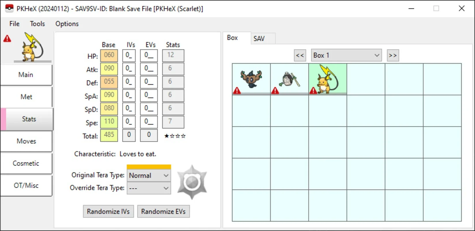 PKHeX for Windows - Edit and Modify Pokémon Save Games