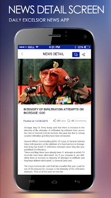 Daily Excelsior for Android: Comprehensive News at Your Fingertips