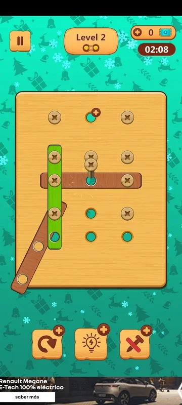 Wood Nuts & Bolts Puzzle for Android: Test Your Logical Skills