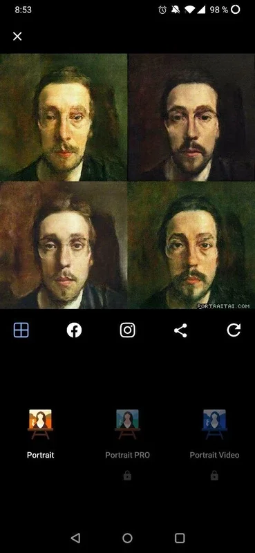 PortraitAI for Android - Transform Photos into Oil Paintings