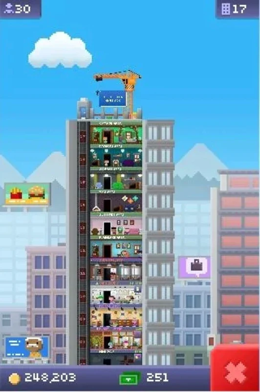 Tiny Tower for Android - Build Your Dream Skyscraper