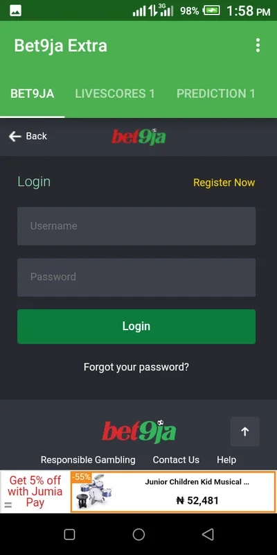 Bet9ja Extra for Android: Predictions & Livescores