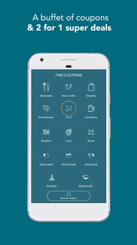 Icelandic Coupons for Android - Save with Ease