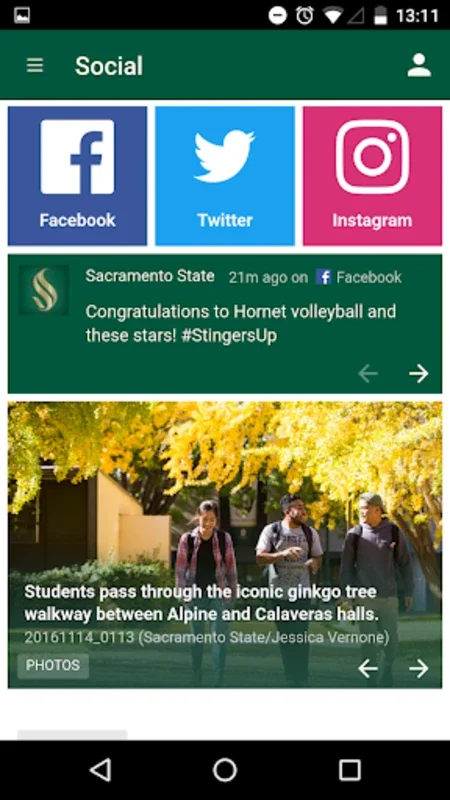 Sac State for Android: Streamlining Campus Life