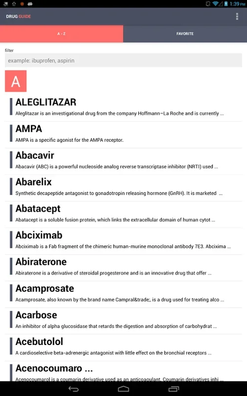 Drug Guide for Android: Comprehensive Drug Info App