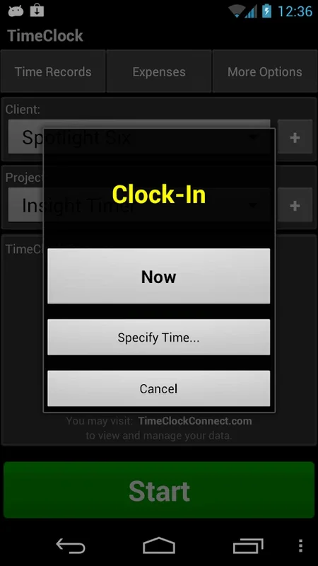 TimeClock for Android - Simplify Time Tracking