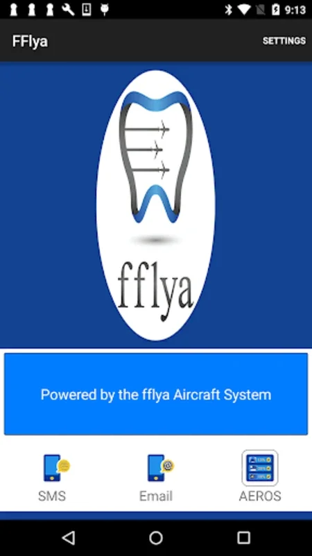 FFlya for Android: Optimized In-Flight Messaging