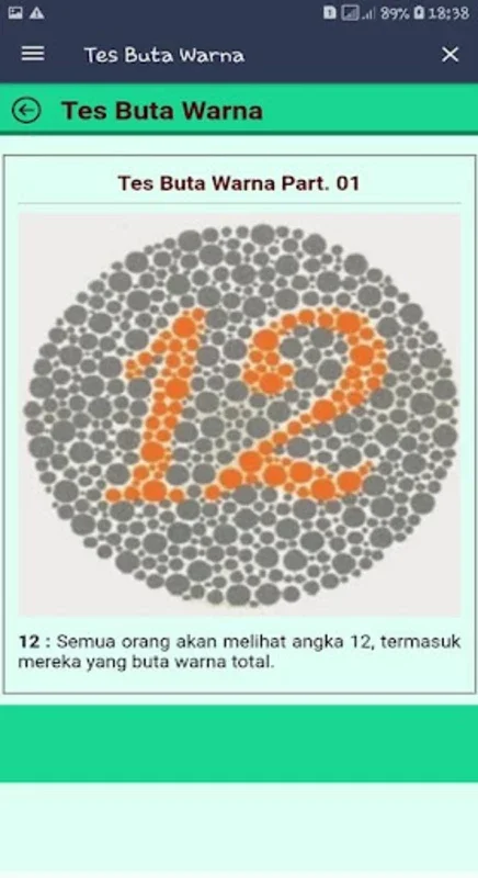 Tes Buta Warna for Android - Comprehensive Color Vision Test