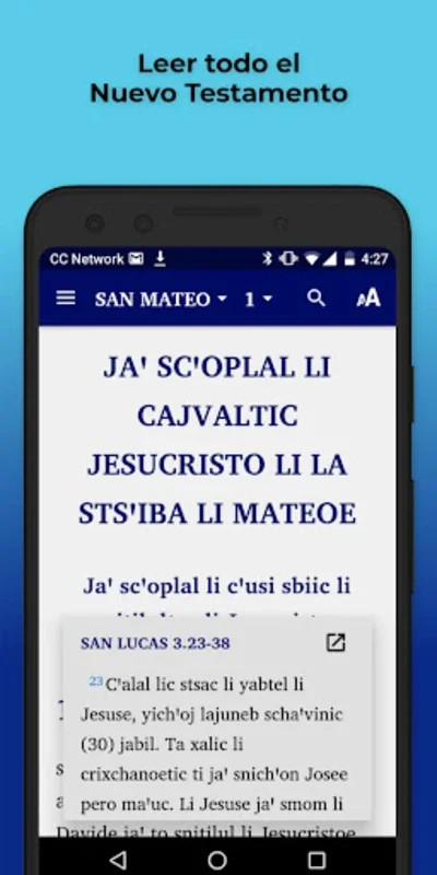 Tzotzil San Andrés Bible for Android - Preserve Cultural Heritage