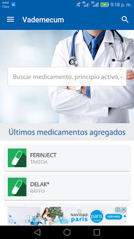 Vademecum Bolivia for Android - A Resource for Bolivian Healthcare