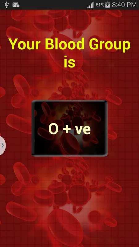 Blood Group Detector for Android - Accurate Simulation