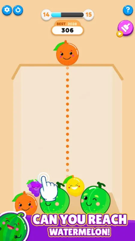 Fruit Merge: Watermelon Puzzle for Android - Strategic Fruit Merging