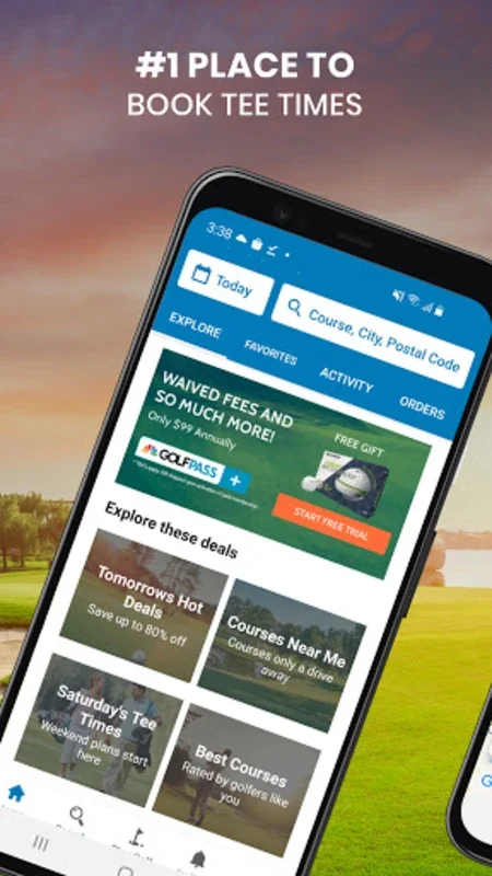 GolfNow for Android - Book Your Golf Rounds Easily