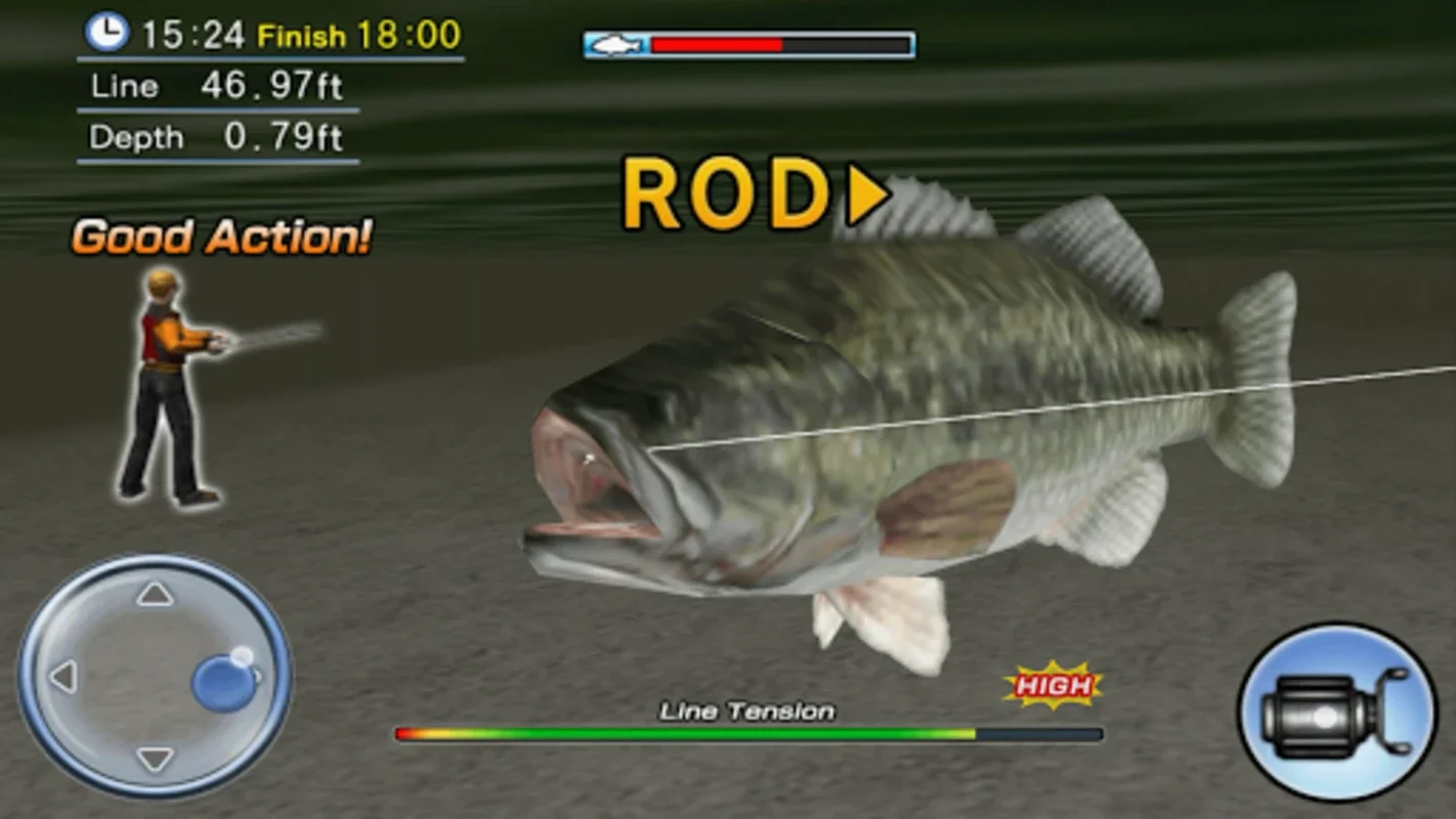 Bass Fishing 3D on the Boat Free for Android - Immersive Fishing Sim