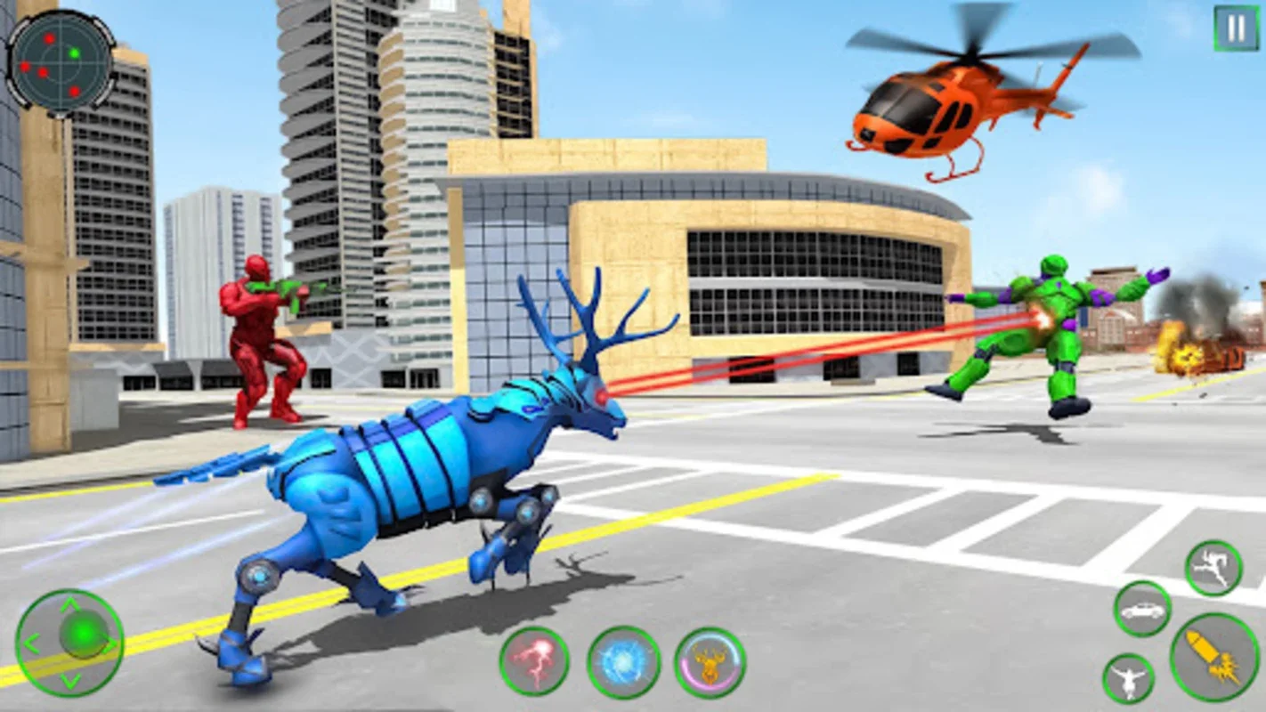 Deer Robot Car Game for Android - Thrilling Transformations