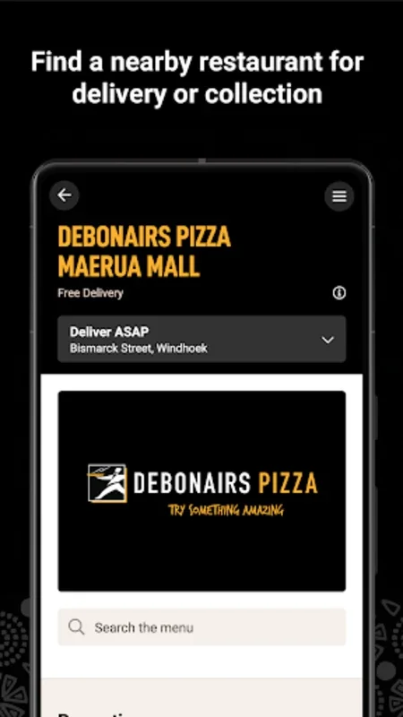 Debonairs Pizza for Android - Effortless Ordering & Customization