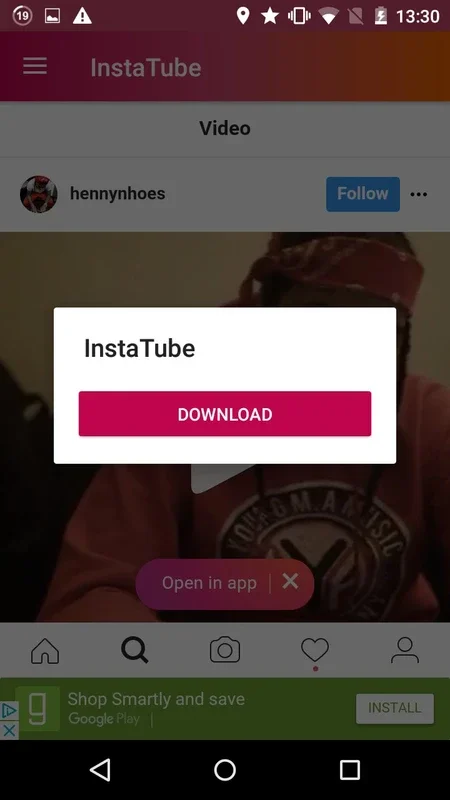 InstaTube - Instagram Downloader for Android: Easy Instagram Content Download