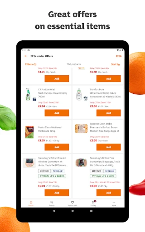 Sainsbury's Groceries for Android - Shop and Save