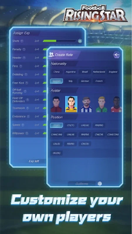 Footy Star for Android - Become a Football Legend