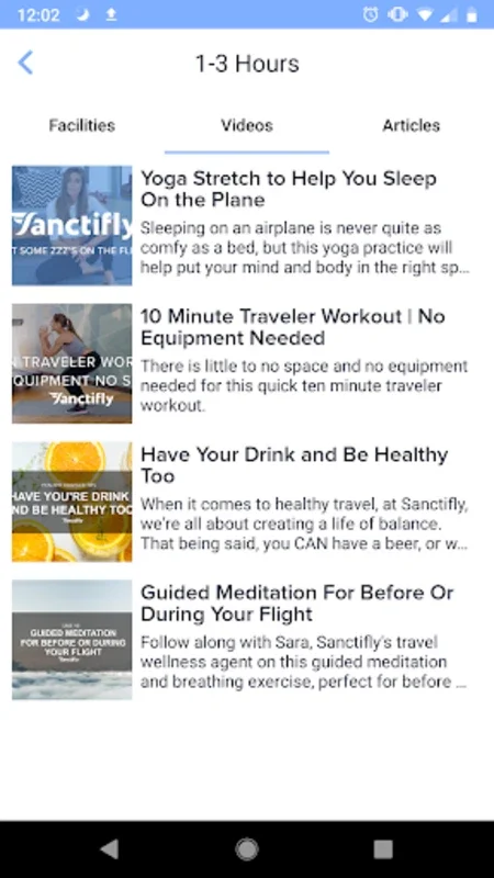 Sanctifly for Android: Enhancing Travel Wellness