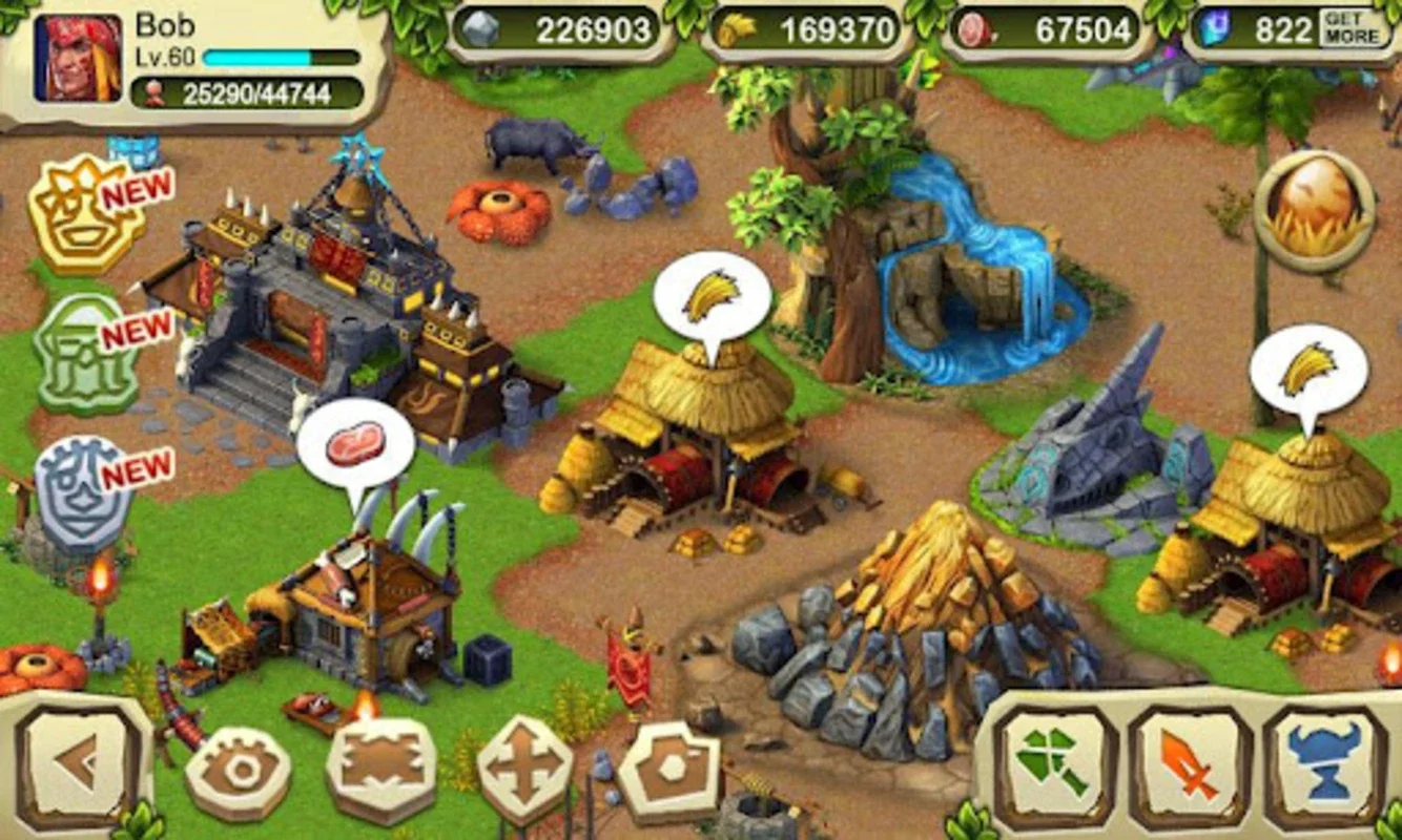 Dinosaur War for Android - Manage Your Dinosaur Clan