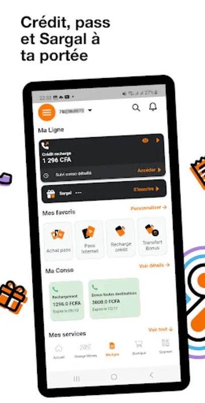 Orange et moi Sénégal for Android - Max it! Manage Telecom & Finances Offline