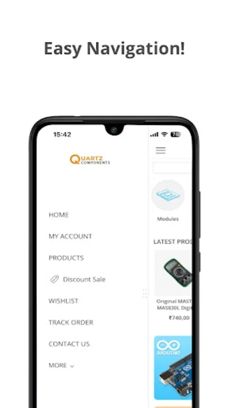 Quartz Components for Android - Simplify Electronics Purchasing