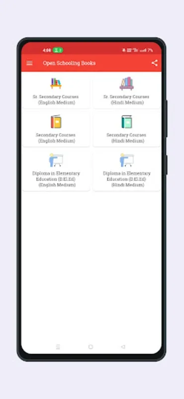 Open Schooling Books for Android - Comprehensive Learning