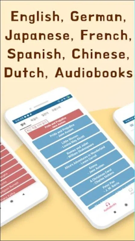 Audiobooks : A classical novel for Android - Immerse in Multilingual Classics