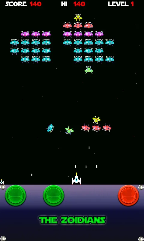 Zoidians for Android - Thrilling Space Shooter