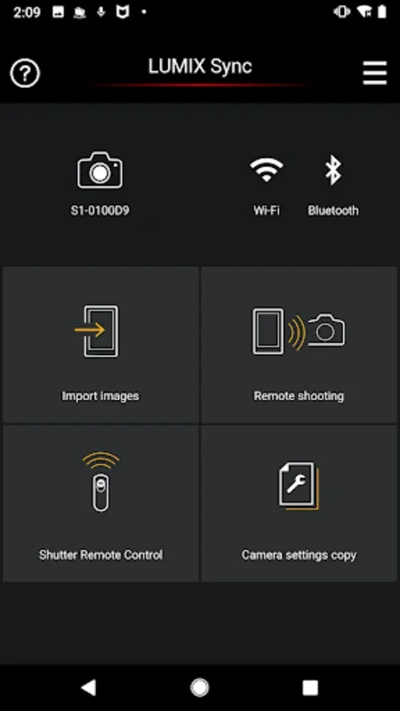 LUMIX Sync for Android - Manage Your Panasonic Cameras Remotely