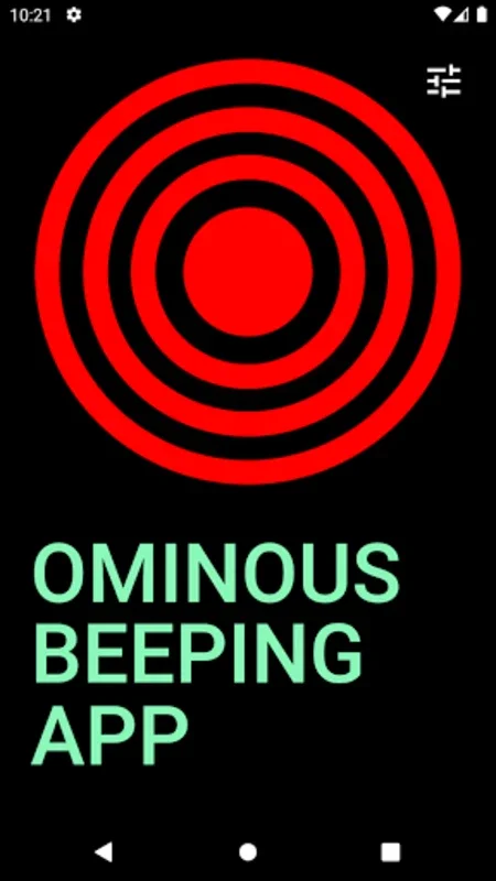 Ominous Beeping App for Android - Engaging Sound Experience