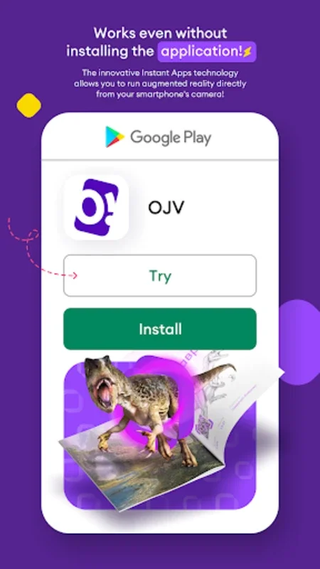 OJV! Ex Membook for Android - Immerse in Augmented Reality