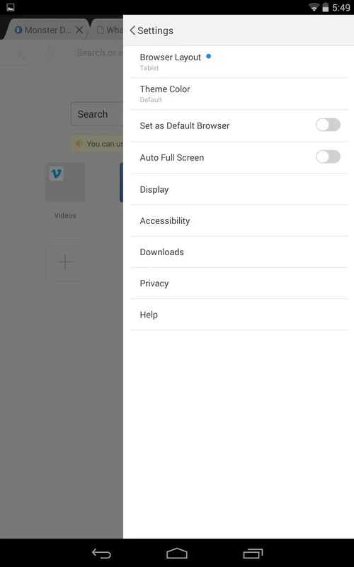 UC Browser HD for Android: A Feature - Rich Browsing Option