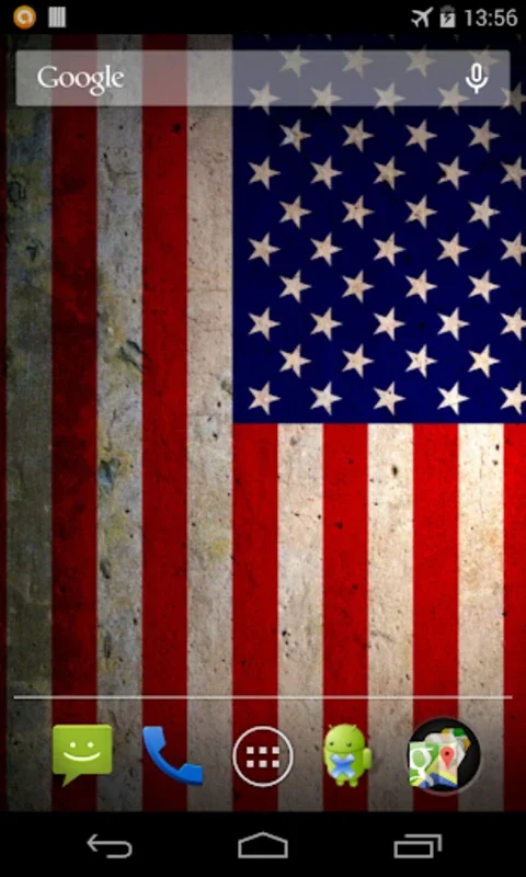 Flag of USA Live Wallpaper for Android - Interactive & Customizable