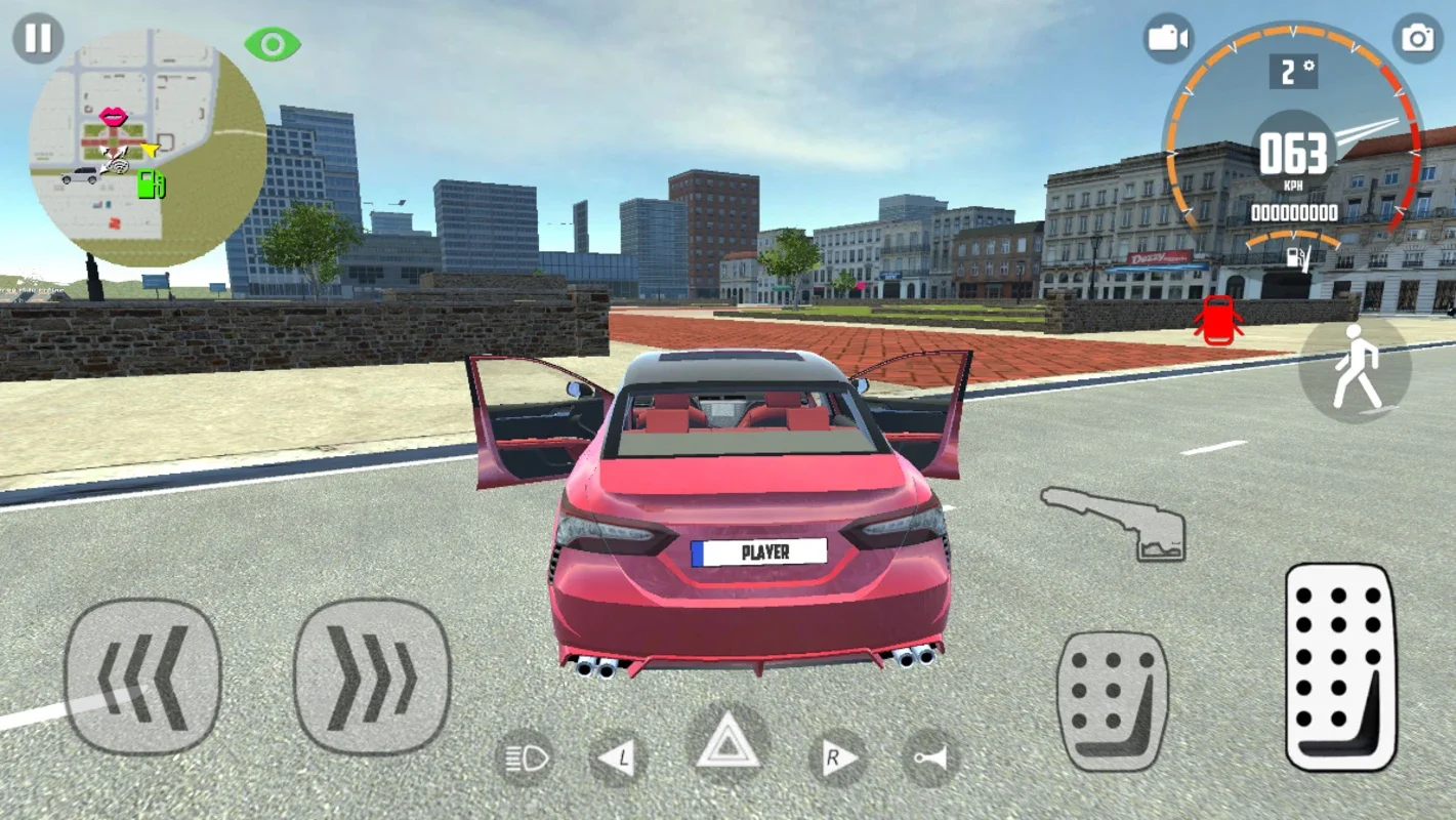 Car Sim Japan for Android - Drive Freely in a 3D City