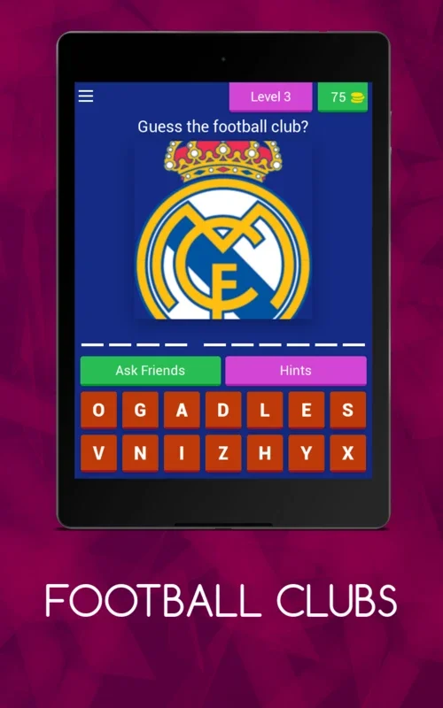 FOOTBALL CLUBS for Android - Comprehensive Club Info