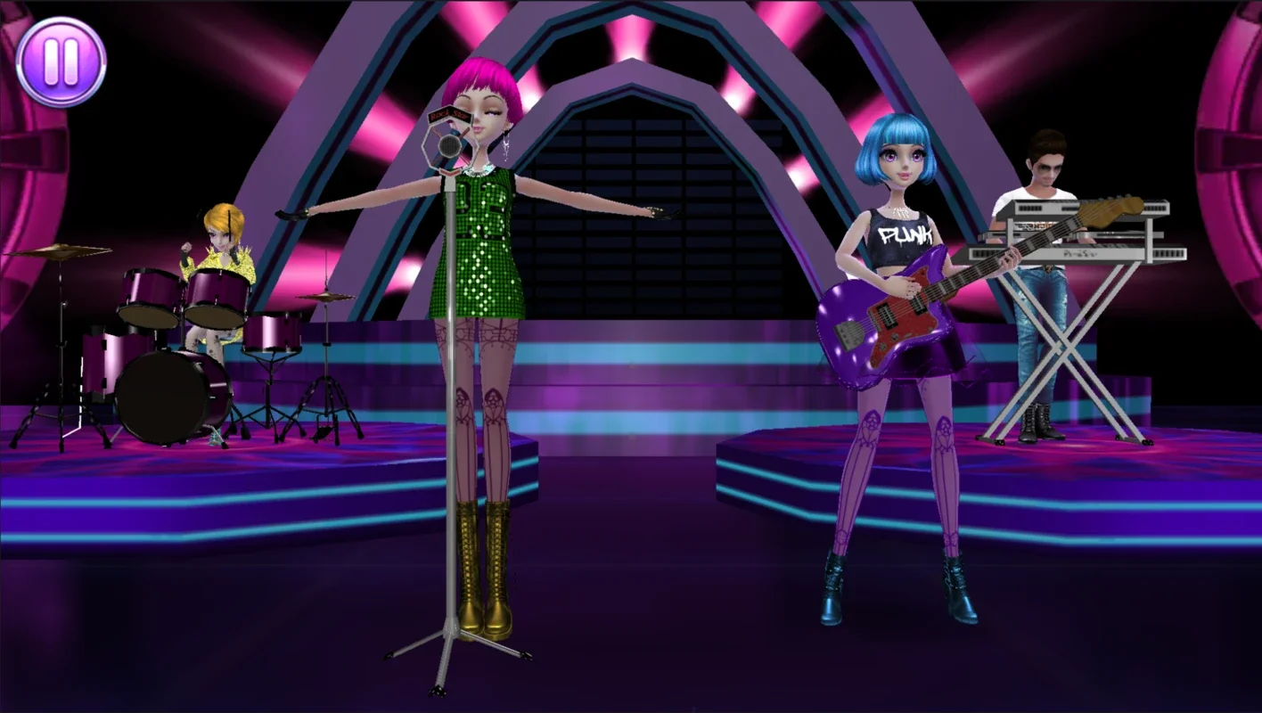 Music Idol - Coco Rock Star: Android's Fun Star-Making Game