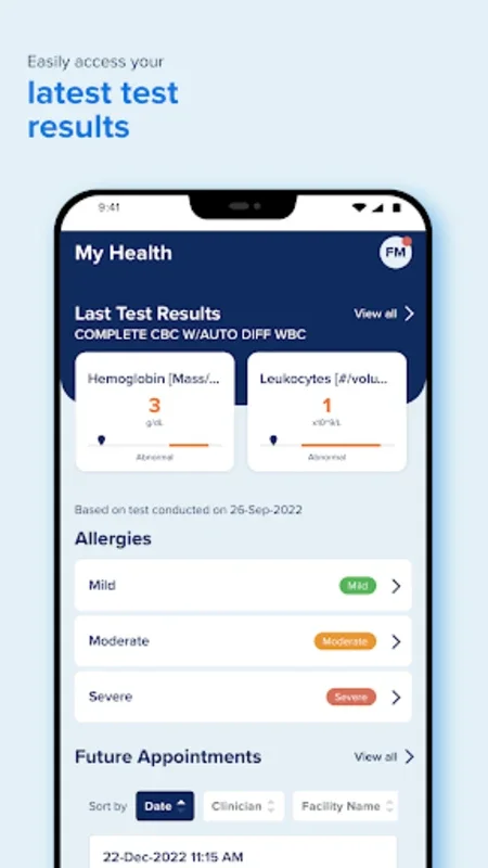 Malaffi for Android - Securely Manage Health Records