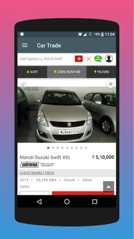 Used Cars in Tamil Nadu for Android: Easy Vehicle Search