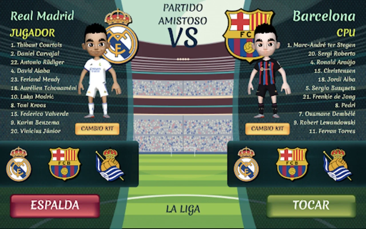 La Liga Juego De Football for Android - Free Soccer Simulation