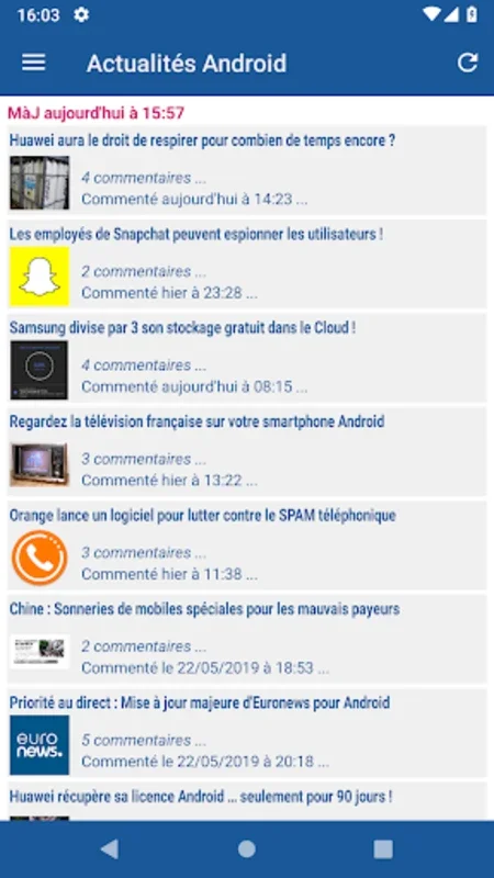 Smartphone France for Android: Comprehensive Tech News