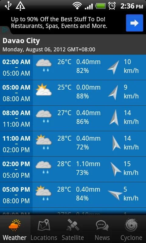 PH Weather for Android: Comprehensive Weather Info