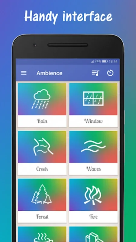 Ambience: Sound and Visual Experience for Android - Relax Anytime