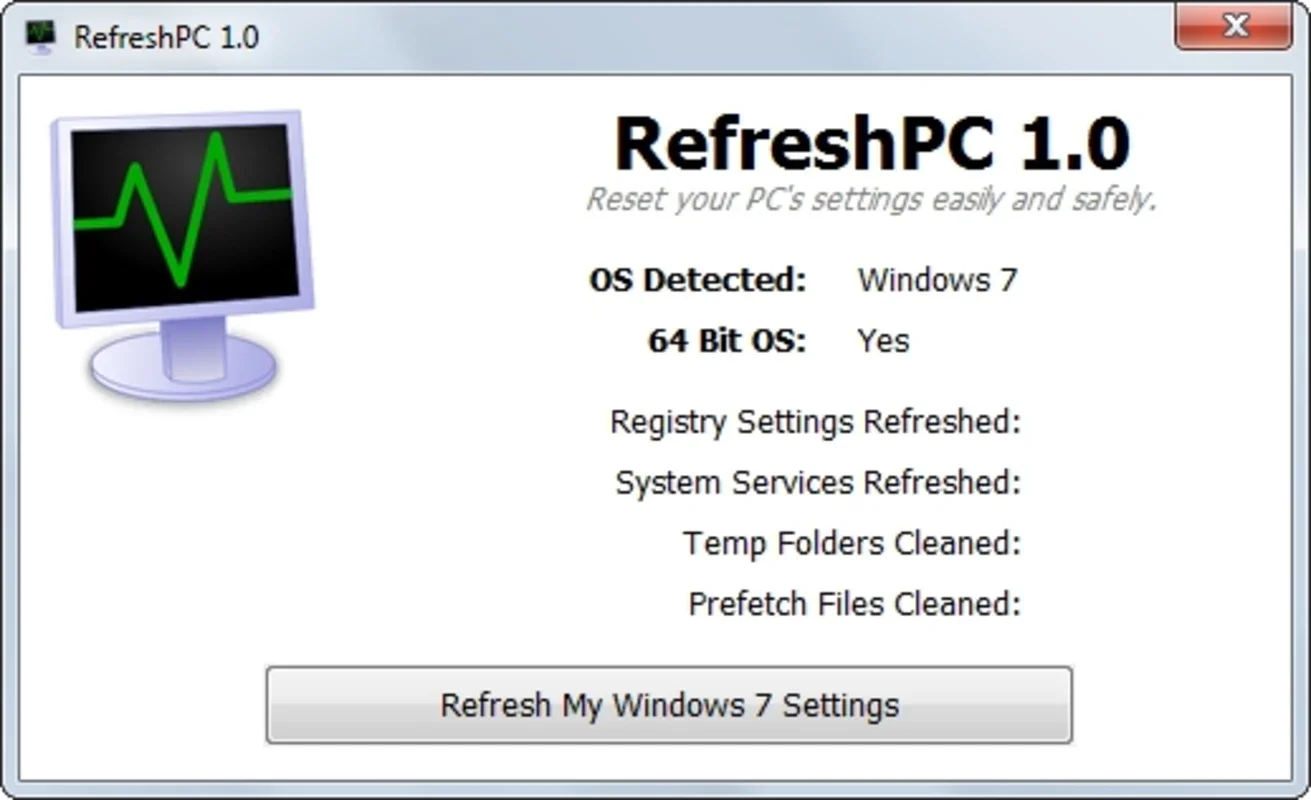 RefreshPC: One-Click Windows System Refresh for Improved Performance