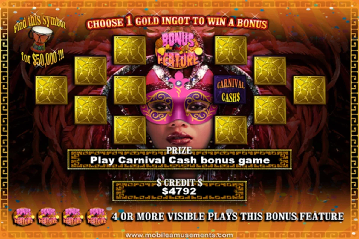 Carnival Fiesta Slots for Android - Thrilling Carnival Experience