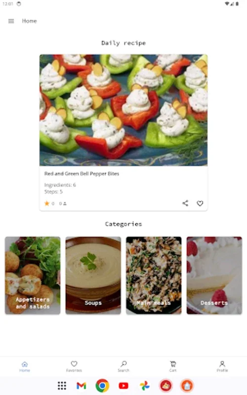 Dinner Recipes for Android - Download the APK from AppHuts