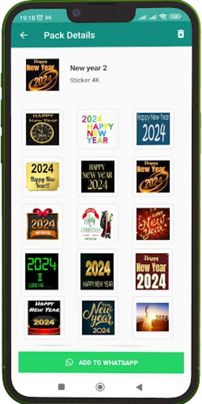 Happy New Year 2024 Stickers for Android - Enhance WhatsApp Chats