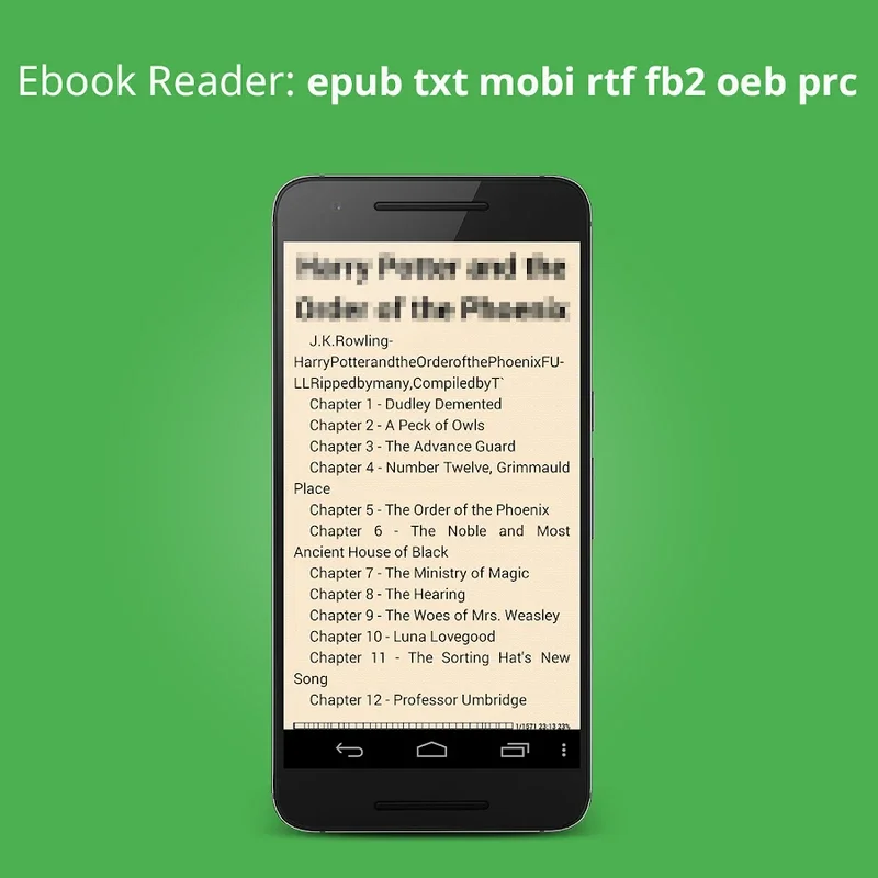 EbookReader for Android: Seamless Reading Experience